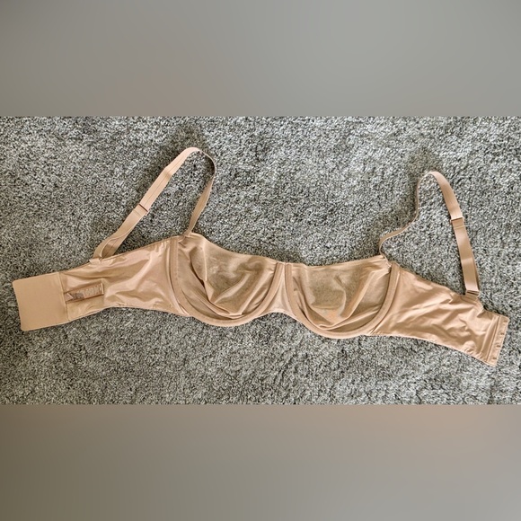SKIMS UNLINED BALCONETTE BRA-Ochre-36D - Picture 7 of 11